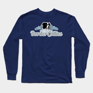 Trying with Border Collies Long Sleeve T-Shirt